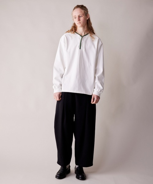 rehacer（レアセル）の「rehacer : Barrel Sweat Pants / バレル スウェット パンツ（スウェットパンツ・メンズ・ブラック/ワインレッド/グレー・SMALL/MEDIUM/LARGE）」の7枚目の写真
