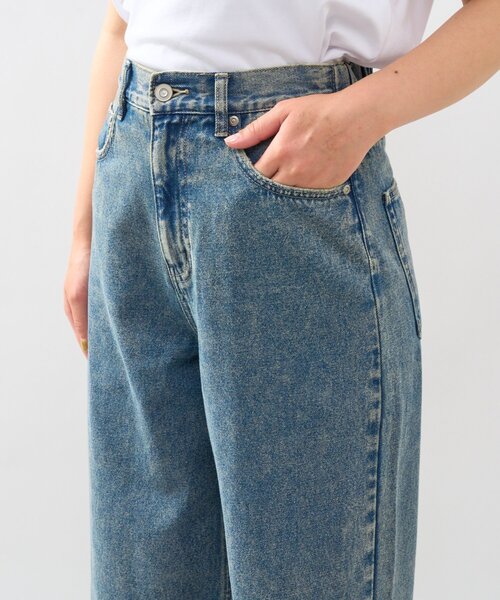 un dix cors(アンディコール)の「オーバーダイバギーパンツ(デニムパンツ・レディース・サックスブルー/ブルー・FREE)」の17枚目の写真