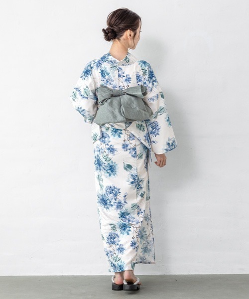 兵児帯　きのこ柄 KYOETSU ( 女の子 しわ兵児帯 ) 兵児帯 浴衣 帯 へこ帯 ふわ