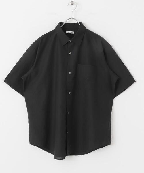 FORK&SPOON(フォークアンドスプーン)の「FORK&SPOON Nylon Wool シャツ(シャツ/ブラウス・メンズ・ベージュ系その他/ブラック・4/5)」の8枚目の写真