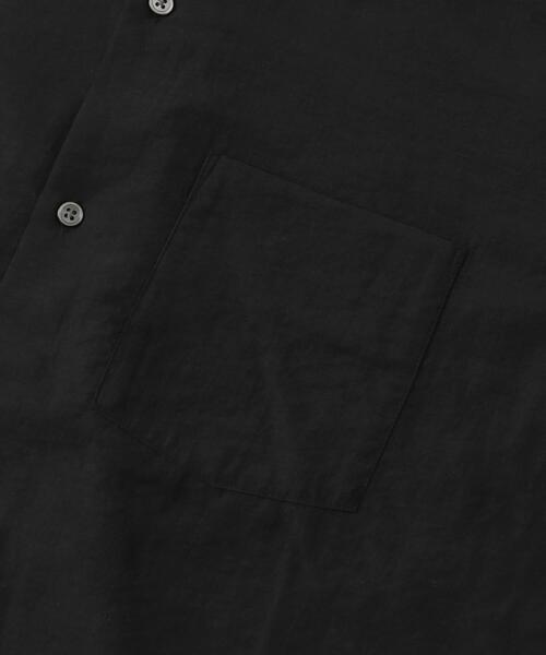 FORK&SPOON(フォークアンドスプーン)の「FORK&SPOON Nylon Wool シャツ(シャツ/ブラウス・メンズ・ベージュ系その他/ブラック・4/5)」の9枚目の写真