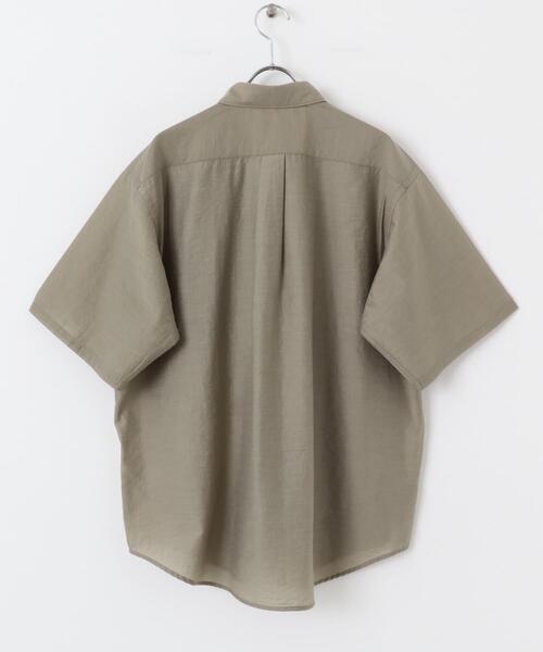 FORK&SPOON(フォークアンドスプーン)の「FORK&SPOON Nylon Wool シャツ(シャツ/ブラウス・メンズ・ベージュ系その他/ブラック・4/5)」の19枚目の写真