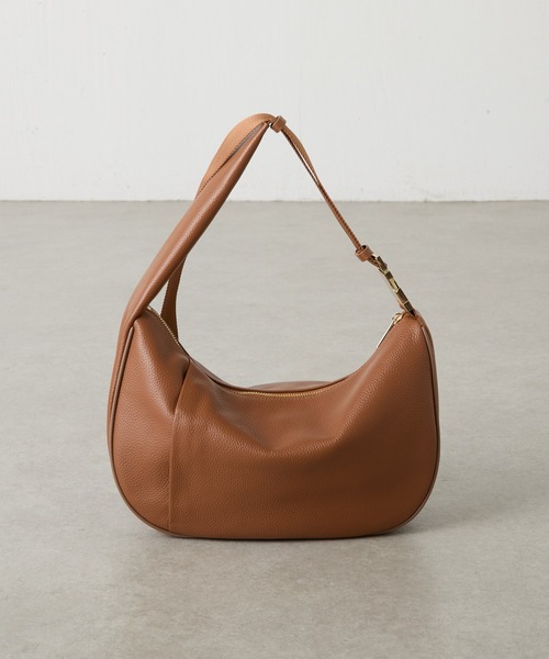 PAPILLONNER（パピヨネ）の「レザーテープショルダー（ショルダーバッグ・レディース・ブラック/ブラウン・FREE）」の14枚目の写真