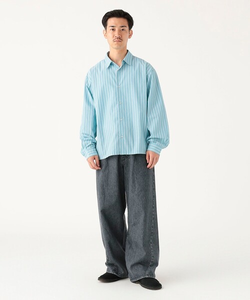 B:MING by BEAMS(ビーミングバイビームス)の「ポリエステル コットン ショート シャツ(シャツ/ブラウス・メンズ・ホワイト系その他5/その他・S/M/L/XL)」の15枚目の写真