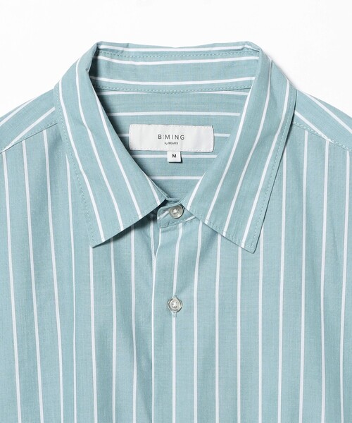 B:MING by BEAMS(ビーミングバイビームス)の「ポリエステル コットン ショート シャツ(シャツ/ブラウス・メンズ・ホワイト系その他5/その他・S/M/L/XL)」の9枚目の写真