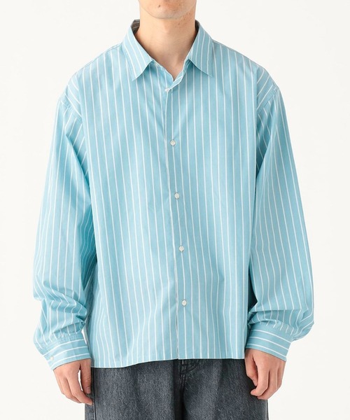 B:MING by BEAMS(ビーミングバイビームス)の「ポリエステル コットン ショート シャツ(シャツ/ブラウス・メンズ・ホワイト系その他5/その他・S/M/L/XL)」の2枚目の写真