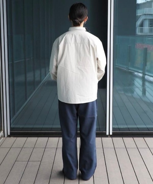 B:MING by BEAMS(ビーミングバイビームス)の「ポリエステル コットン ショート シャツ(シャツ/ブラウス・メンズ・ホワイト系その他5/その他・S/M/L/XL)」の19枚目の写真