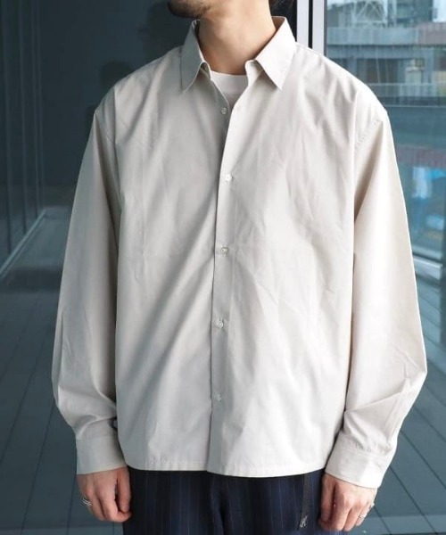 B:MING by BEAMS(ビーミングバイビームス)の「ポリエステル コットン ショート シャツ(シャツ/ブラウス・メンズ・ホワイト系その他5/その他・S/M/L/XL)」の18枚目の写真