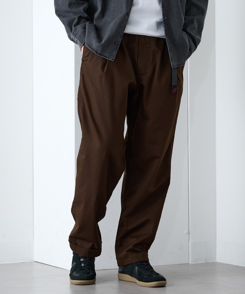 Gramicci（グラミチ）の「【GRAMICCI】T/C TWILL TUCK TAPERED PANT（その他パンツ・メンズ・ブラック/チャコールグレー/ベージュ/ダークブラウン/グレー系1・S/M/L/XL）」の11枚目の写真