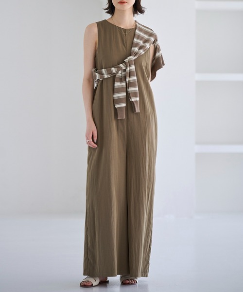 美品】23年モデル ESTNATION オールインワン ノースリーブ M相当 23年