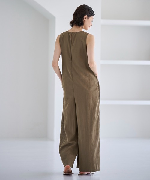 セール】ノースリーブオールインワン（つなぎ/オールインワン