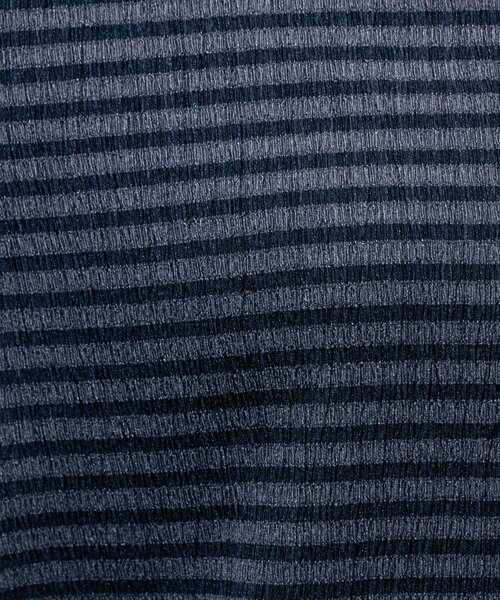 INDIVI（インディヴィ）の「【UVケア／吸汗速乾】凹凸素材ねじり袖トップス（Tシャツ/カットソー・レディース・ナチュラル/チャコールグレー/ネイビー系1/ブラック系1・13/05/38/34/19/15 ）」の17枚目の写真