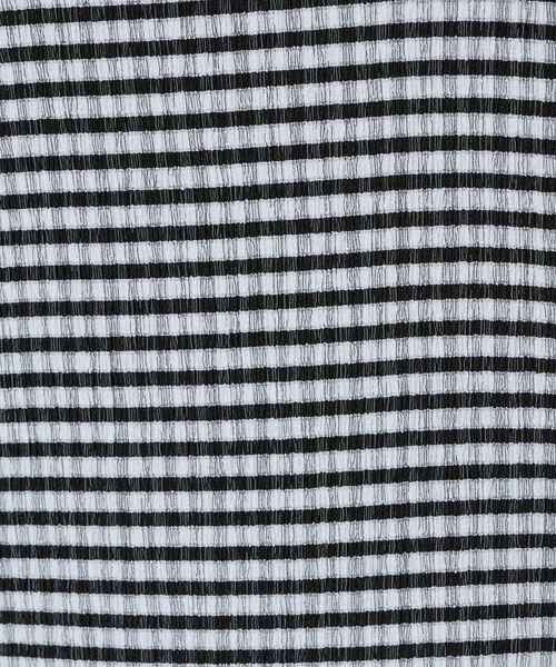 INDIVI（インディヴィ）の「【UVケア／吸汗速乾】凹凸素材ねじり袖トップス（Tシャツ/カットソー・レディース・ナチュラル/チャコールグレー/ネイビー系1/ブラック系1・13/05/38/34/19/15 ）」の21枚目の写真