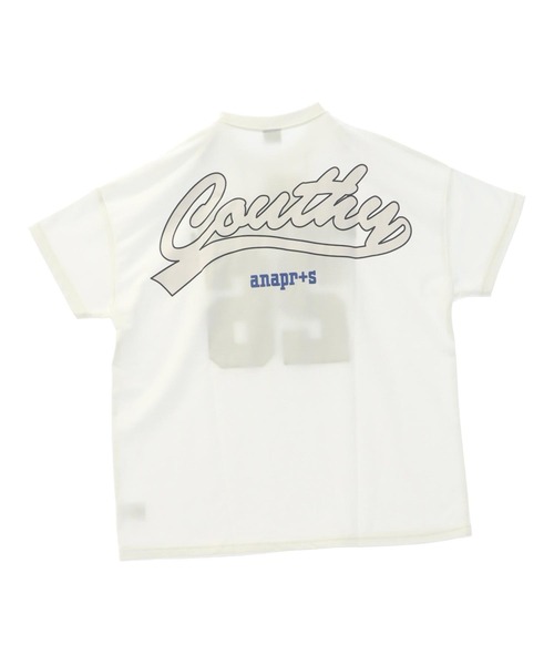 ANAP GｉRL（アナップガール）の「ANAPR+SナンバリングオーバーTシャツ【ユニセックス】（Tシャツ/カットソー・キッズ・パープル/ホワイト/カーキ・M/S/XS）」の17枚目の写真