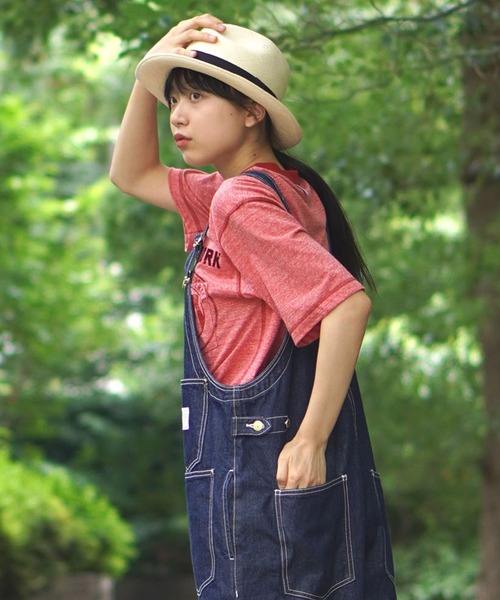 BROOKLYN OVERALL(ブルックリンオーバーオール)の「オーバーオール(サロペット/オーバーオール・レディース・キナリ/ネイビー・FREE)」の15枚目の写真