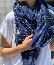 新品　ビアズリー　ハンドステッチストール　黒 ふんわり大判 ウールシルクストール 黒 日本製 – kuros.style