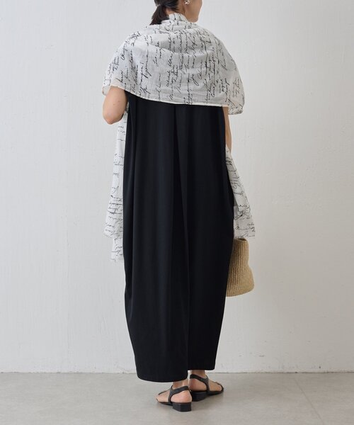 BEARDSLEY（ビアズリー）の「《CITRUS》プリントストール（ストール/ショール・レディース・ネイビー/ホワイト・FREE）」の16枚目の写真