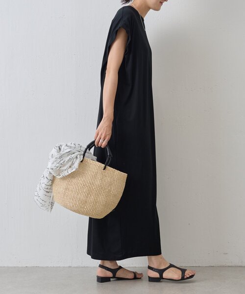 BEARDSLEY（ビアズリー）の「《CITRUS》プリントストール（ストール/ショール・レディース・ネイビー/ホワイト・FREE）」の20枚目の写真