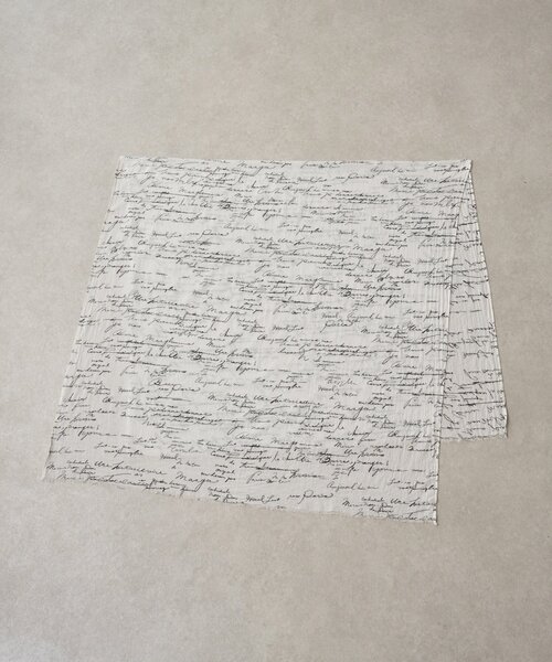 BEARDSLEY（ビアズリー）の「《CITRUS》プリントストール（ストール/ショール・レディース・ネイビー/ホワイト・FREE）」の17枚目の写真