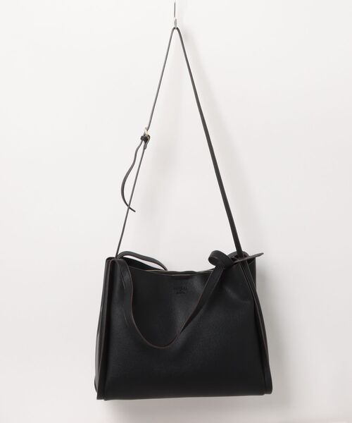 Jewelna Rose(ジュエルナローズ)の「アオリトートバッグ A4 16285(トートバッグ・レディース・ベージュ/ブラック/グレイッシュベージュ・FREE)」の18枚目の写真
