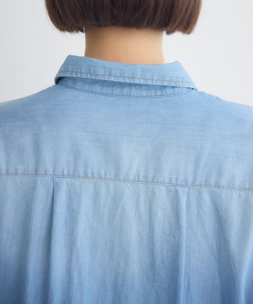 KATHARINE ROSS（キャサリンロス）の「【KATHARINE ROSS】ソアーデニムシャツ（シャツ/ブラウス・レディース・ブルー/ライトブルー・MEDIUM）」の20枚目の写真