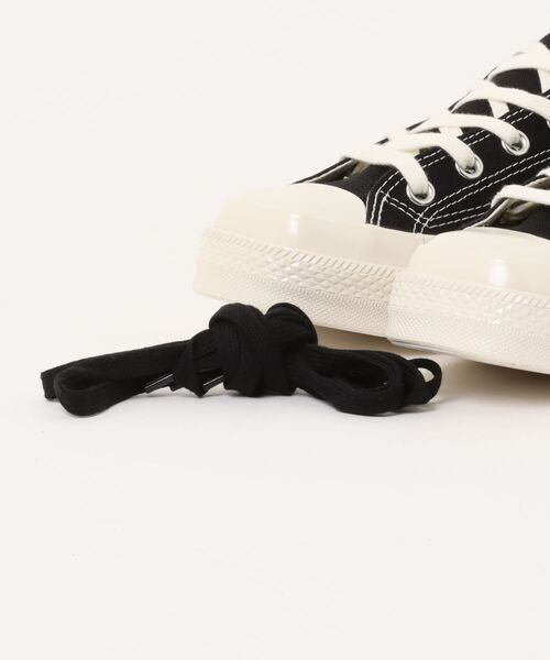 CONVERSE（コンバース）の「【CONVERSE】コンバース ALL STAR SQUARETOE OX（オールスター スクエアトゥ OX）（スニーカー・レディース・ブラック×ブラック/ホワイト/ブラック・6.5/5.5/5/4.5/4）」の7枚目の写真