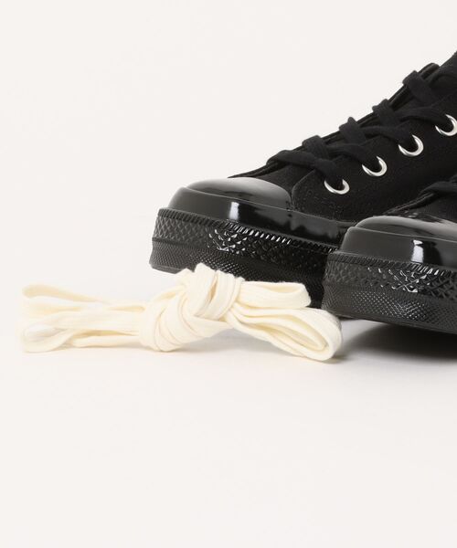 CONVERSE（コンバース）の「【CONVERSE】コンバース ALL STAR SQUARETOE OX（オールスター スクエアトゥ OX）（スニーカー・レディース・ブラック×ブラック/ホワイト/ブラック・6.5/5.5/5/4.5/4）」の8枚目の写真