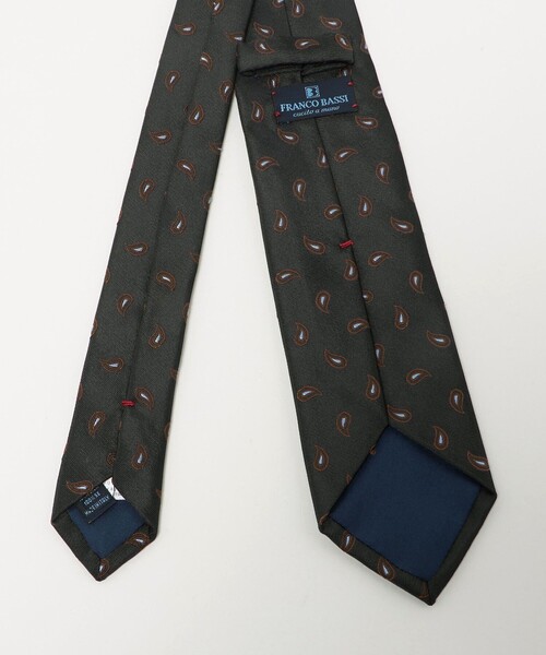 セール】＜FRANCO BASSI＞コモン ペイズリー ネクタイ（ネクタイ