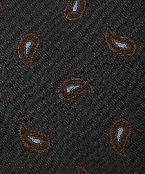 FRANCO BASSI（フランコバッシ）の「＜FRANCO BASSI＞コモン ペイズリー ネクタイ（ネクタイ・メンズ・ネイビー/ダークグレー・FREE）」の5枚目の写真