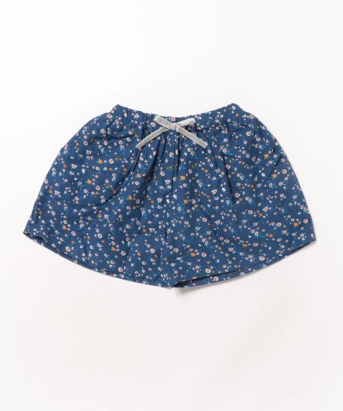 Si・Shu・Non(シシュノン)の「ハナガラキュロット(その他パンツ・キッズ・ブルー/ブラック・130cm/120cm/110cm/100cm/90cm)」の4枚目の写真