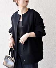 ノーカラーコート（ブラック/黒色系）ファッション通販 - ZOZOTOWN