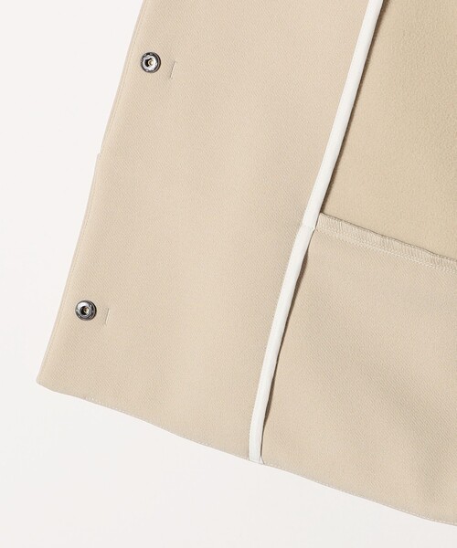 WEB限定】SHIPS any:〈洗濯機可能〉ダンボール コクーン ノーカラー