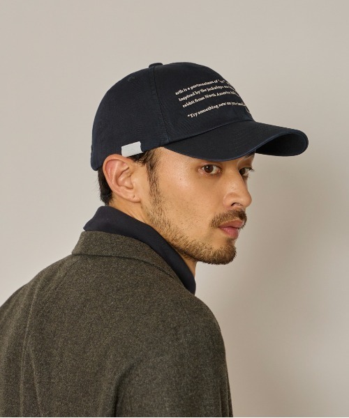 arth（アース）の「arth  EMB Washed Cap / アース（キャップ・レディース・ネイビー/ブラウン・FREE）」の6枚目の写真