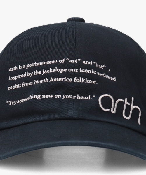 arth（アース）の「arth  EMB Washed Cap / アース（キャップ・レディース・ネイビー/ブラウン・FREE）」の14枚目の写真