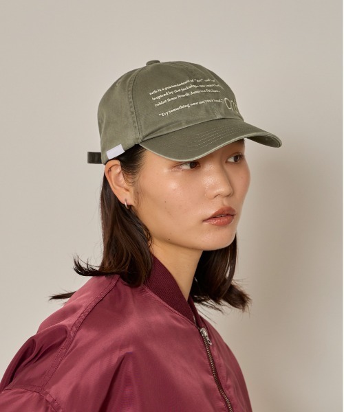 arth（アース）の「arth  EMB Washed Cap / アース（キャップ・レディース・ネイビー/ブラウン・FREE）」の20枚目の写真