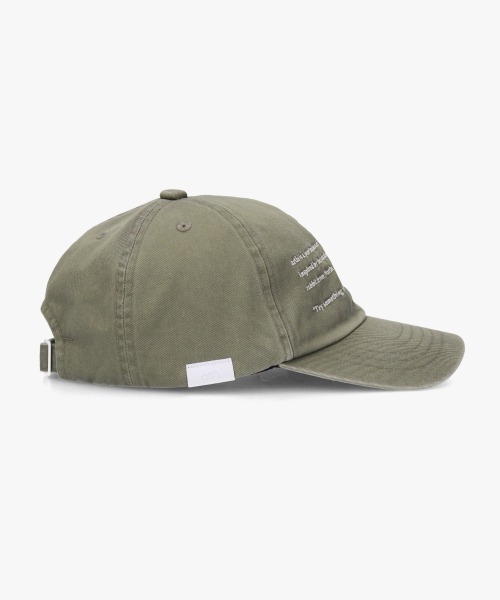 arth（アース）の「arth EMB Washed Cap / アース（キャップ