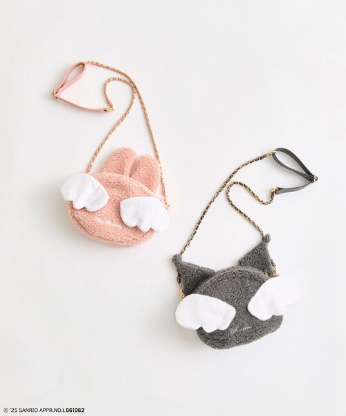 sanrio（サンリオ）の「メロクロフェイスポシェット（ポーチ・レディース・ブラック/ピンク・FREE）」の11枚目の写真