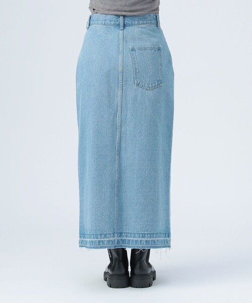 BEAMS HEART（ビームスハート）の「フロントジップ デニム スカート（スカート・レディース・インディゴブルー/ブルー・MEDIUM/SMALL）」の13枚目の写真