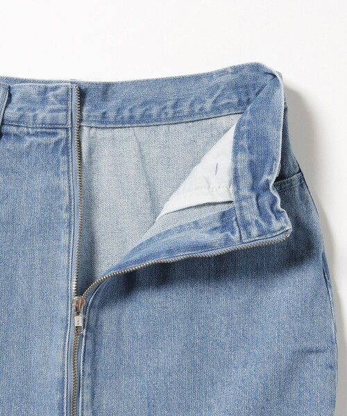 BEAMS HEART（ビームスハート）の「フロントジップ デニム スカート（スカート・レディース・インディゴブルー/ブルー・MEDIUM/SMALL）」の18枚目の写真