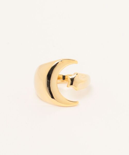 mellowneon（メロウネオン）の「ムーンナイトモチーフリング（リング・レディース・シルバー/ゴールド・FREE）」の8枚目の写真