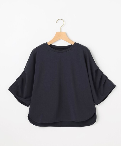 組曲(クミキョク)の「ライトダンボール ドルマンカットソー(Tシャツ/カットソー・レディース・ネイビー系・6/5)」の8枚目の写真