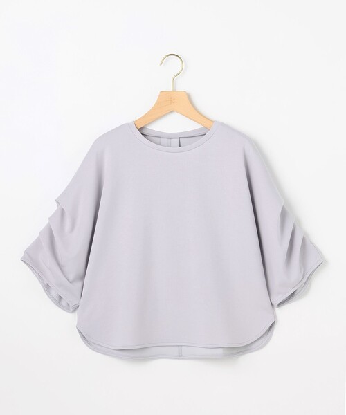 組曲(クミキョク)の「ライトダンボール ドルマンカットソー(Tシャツ/カットソー・レディース・ネイビー系・6/5)」の2枚目の写真