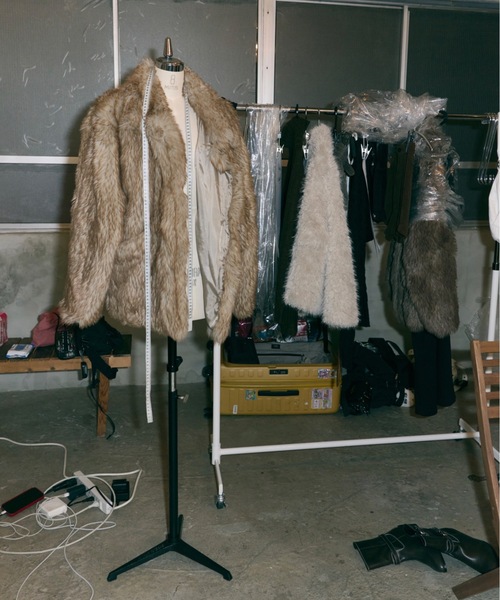 SHAGGIE（シャギー）の「【ViVi掲載】トグルボタンファーミドルコート（その他アウター・レディース・ブラウン/ベージュ・FREE）」の7枚目の写真