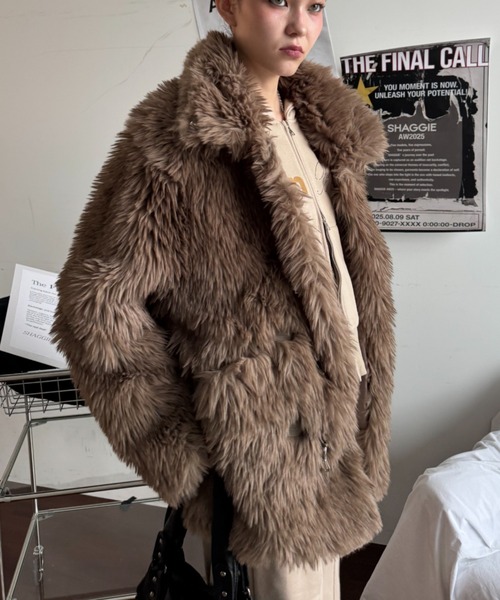 トグルボタンファーミドルコート ViVi掲載】トグルボタンファーミドルコート（その他アウター