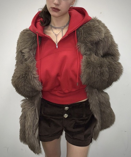 ViVi掲載】トグルボタンファーミドルコート（その他アウター