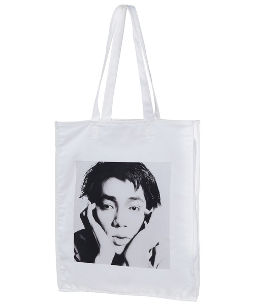 MEDICOM TOY(メディコムトイ)の「MLE 坂本龍一 「B-2 UNIT」 TOTE BAG(トートバッグ・メンズ・ホワイト・FREE)」の1枚目の写真