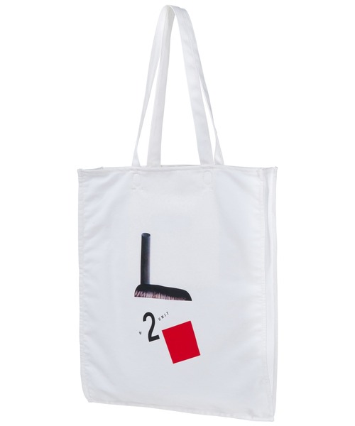 MEDICOM TOY(メディコムトイ)の「MLE 坂本龍一 「B-2 UNIT」 TOTE BAG(トートバッグ・メンズ・ホワイト・FREE)」の2枚目の写真