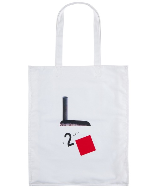 MEDICOM TOY(メディコムトイ)の「MLE 坂本龍一 「B-2 UNIT」 TOTE BAG(トートバッグ・メンズ・ホワイト・FREE)」の4枚目の写真