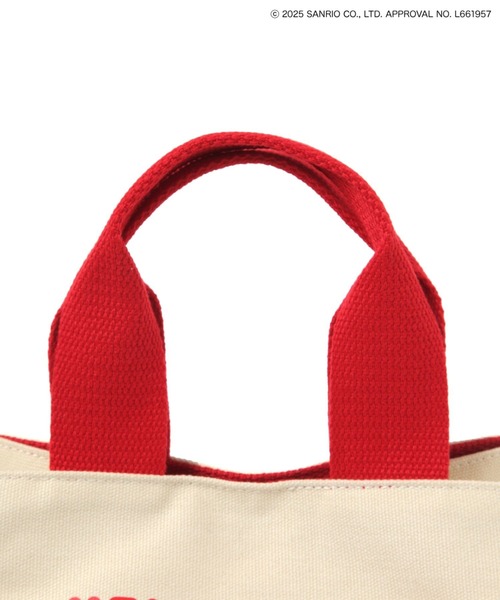 FOUND GOOD(ファウンドグッド)の「サンリオキャラクターズ/ランチBAG(トートバッグ・レディース・レッド系2/レッド系1・FREE)」の8枚目の写真