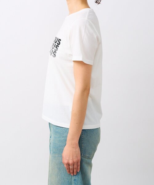 RIVE DROITE(リヴドロワ)の「【接触冷感】CURIOUS Tee(Tシャツ/カットソー・レディース・オフホワイト/ブラウン/ブラック・FREE)」の13枚目の写真
